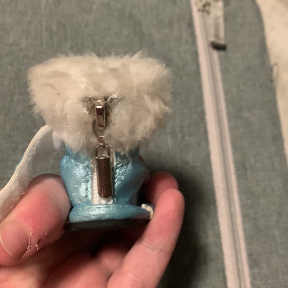 Foufoudog Booties in Shiny Ice Blue - Picture 5 of 9